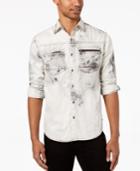 Sean John Men's Denim Pocket Shirt, Created For Macy's