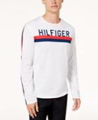 Tommy Hilfiger Men's Logo-print Long-sleeve T-shirt