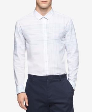 Calvin Klein Men's Pattern Blocked Shirt