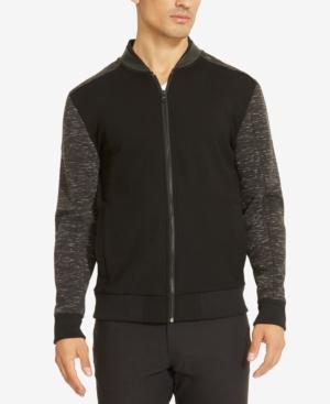 Kenneth Cole Reaction Men's Colorblocked Knit Bomber Jacket