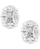 Classique By Effy Diamond Stud Earrings (1-1/8 Ct. T.w.) In 14k White Gold
