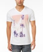 Inc International Concepts Men's Summer Dreams Graphic-print Cotton T-shirt, Only At Macy's