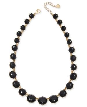 Charter Club Gold-tone Graduated Stone Statement Necklace, 17 + 2 Extender, Created For Macy's