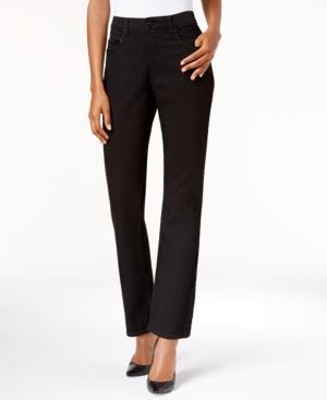 Lee Petite Lydia Black Wash Barely Bootcut Jeans