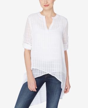Catherine Catherine Malandrino Cotton High-low Top