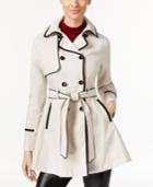 Betsey Johnson Double-breasted Corset Raincoat