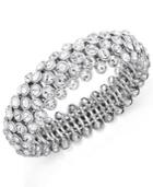 Charter Club Silver-tone Glass Bracelet