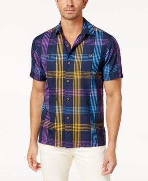 Tommy Bahama Men's Mo'rockin Plaid Shirt