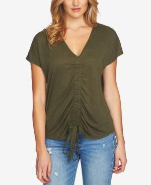 1.state Speckled Ruched Top