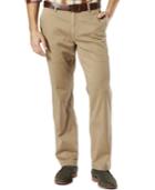 Dockers Pacific Wash Khaki Straight Fit Flat Front Pants