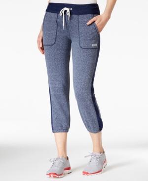 Calvin Klein Performance Heathered Cropped Sweatpants