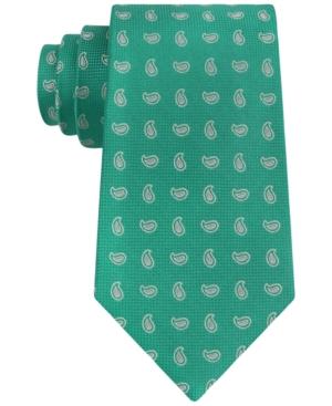 Tommy Hilfiger Men's Oxford Pine Classic Tie
