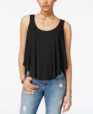 Ultra Flirt Juniors' High-low Swing Tank Top