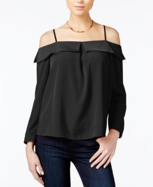 Bar Iii Off-the-shoulder Ruffle Top, Only At Macy's