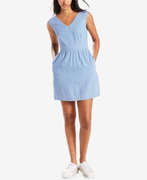 Levi's Joelle Back-tie Twill Dress