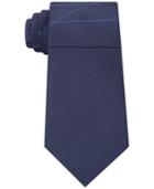 Calvin Klein Men's Laser Lines Silk Tie