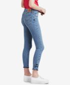 Levi's 721 Bow-trim High Rise Skinny Ankle Jeans