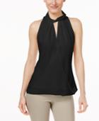 Calvin Klein Faux-wrap Top