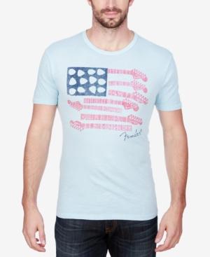 Lucky Brand Men's Fender Stripe Graphic-print Cotton T-shirt