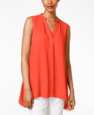 Alfani Sleeveless Handkerchief-hem Top, Only At Macy's