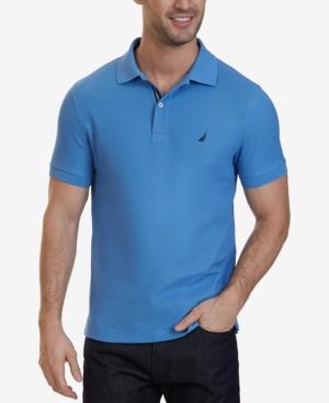 Nautica Men's Slim-fit Textured Performance Polo