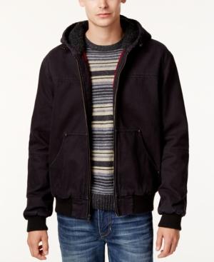 G.h. Bass & Co. Men's Hooded Faux-sherpa Jacket
