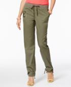 Inc International Concepts Embroidered Cargo Pants, Created For Macy's