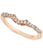Diamond Band In 14k Rose Gold (1/5 Ct. T.w.)