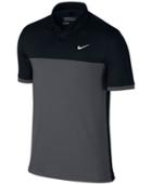 Nike Men's Icon Dri-fit Color-blocked Golf Polo