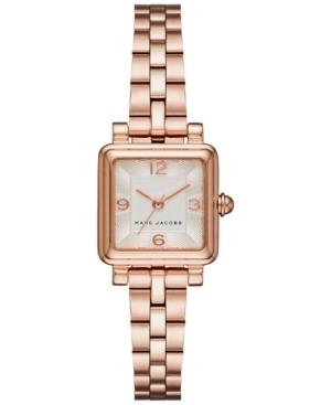 Marc Jacobs Women's Vic Rose Gold-tone Stainless Steel Bracelet Watch 20mm