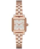 Marc Jacobs Women's Vic Rose Gold-tone Stainless Steel Bracelet Watch 20mm