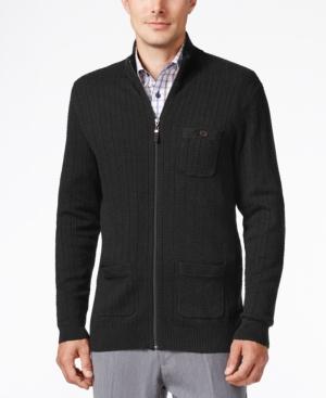 Tasso Elba Men's Soft Touch Ribbed Mock Turtleneck Sweater, Only At Macy's