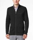 Tasso Elba Men's Soft Touch Ribbed Mock Turtleneck Sweater, Only At Macy's