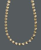 "giani Bernini 24k Gold Over Sterling Silver Necklace, 24"" Twist Link"