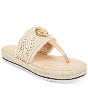 Tommy Hilfiger Nazia Espadrille Flatform Sandals Women's Shoes