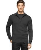 Calvin Klein Big And Tall Mock-collar Sweater