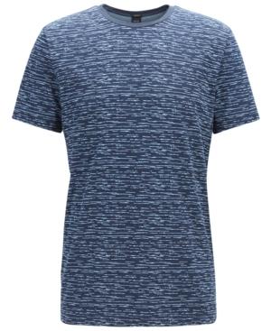 Boss Men's Heathered Cotton T-shirt