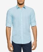 Calvin Klein Men's Swirl Dot Long-sleeve Shirt