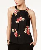 Nine West Floral-print Halter Top