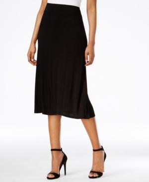 Kensie Pull-on Midi Skirt