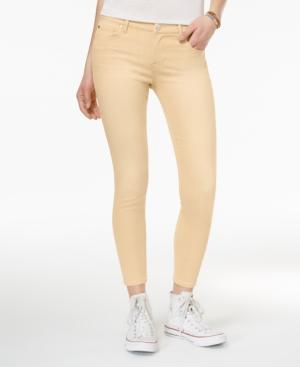 Celebrity Pink Juniors' Colored Wash Skinny Ankle Jeans