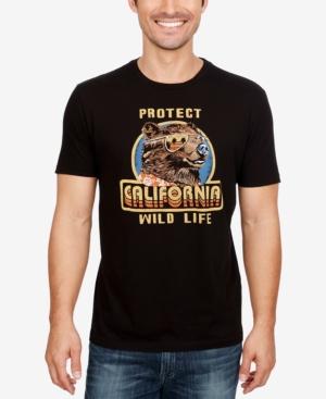 Lucky Brand Men's California Wild Life Bear T-shirt