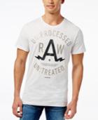 Gstar Men's Raw Gelph Graphic-print Logo T-shirt