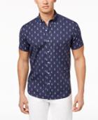 Con. Struct Men's Stretch Sailboat-print Shirt, Created For Macy's