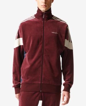 Adidas Men's Originals Challenger Velour Track Jacket