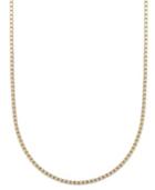 Giani Bernini 24k Gold Over Sterling Silver Necklace, 24" Box Chain