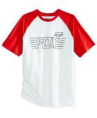 Fox Men's Conjurer Graphic-print Logo Raglan-sleeve T-shirt