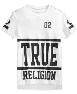True Religion Men's Starter Graphic-print Logo T-shirt