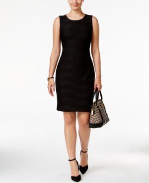 Tommy Hilfiger Textured Sheath Dress, A Macy's Exclusive Style