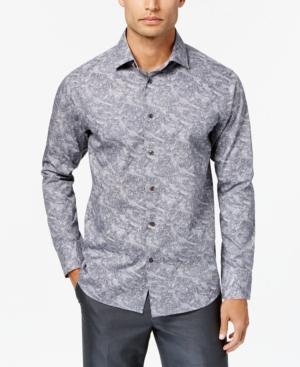 Tallia Men's Slim-fit Floral Paisley Dress Shirt